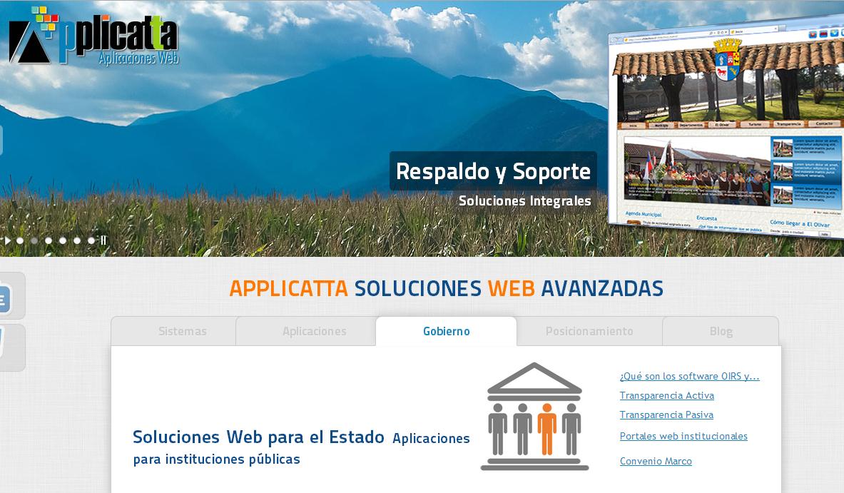 Pantalla Applicatta