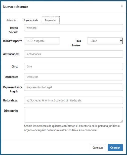 Asistentes Lobby