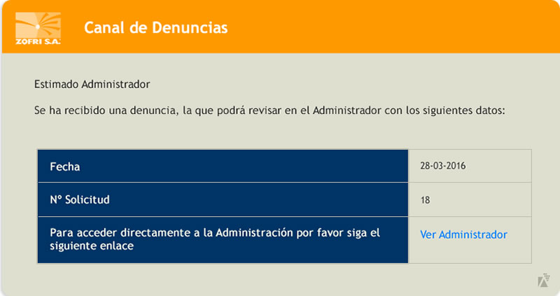 Monitoreo de denuncias