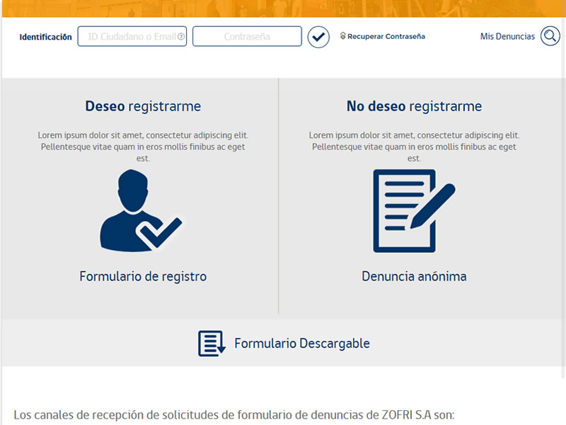 Resguardo de identidad del denunciante