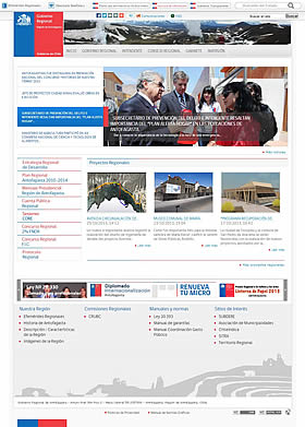 sitio web joomla